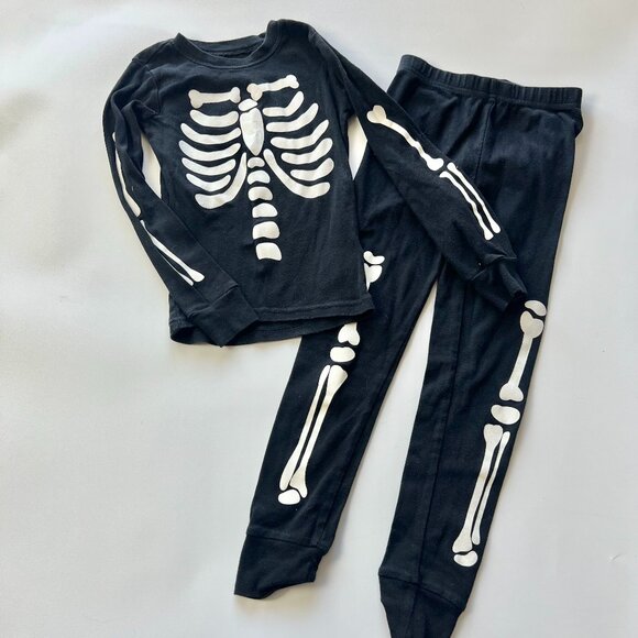Kids TCP 6 Halloween Skeleton Pajamas A0007 - Picture 1 of 6